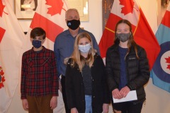 Finalists with Notre Dame Grade 7-8 Teacher D'Arcy-Ryan