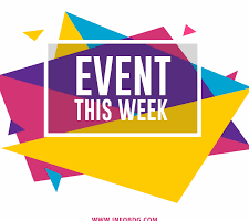 Events this week – 6 May – 12 May
