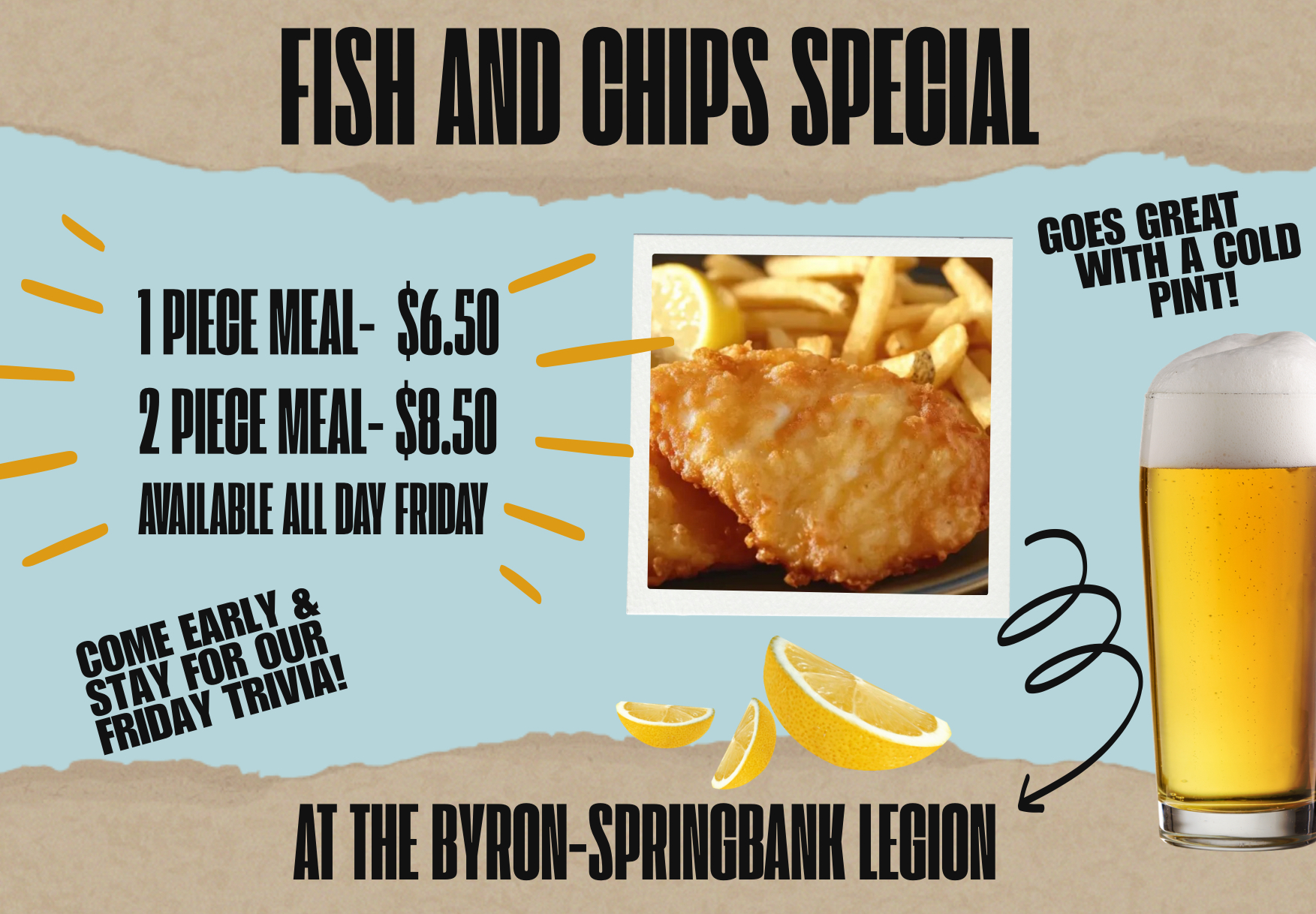 Friday Fish & Chips