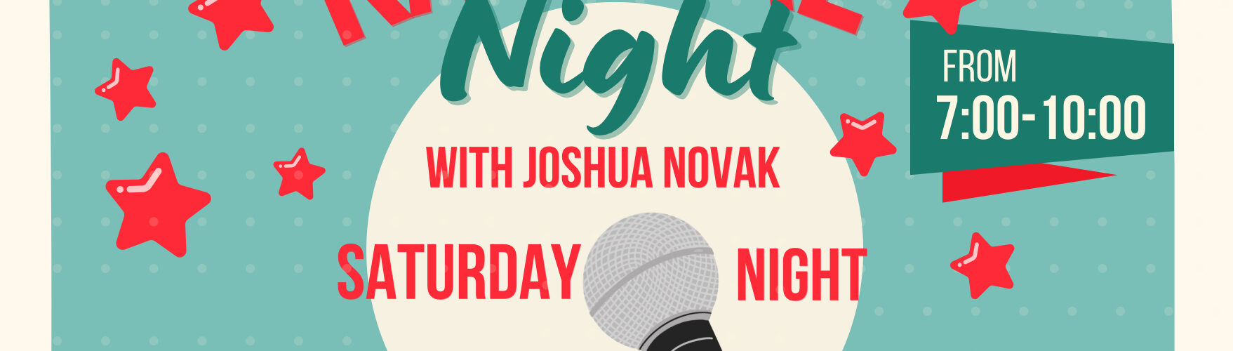 Karaoke – 1st and 3rd Saturday of Each Month – 7:00 – 10:00 PM