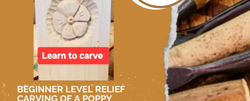 Wood Carving Class – 3 November 2025 – 5:30 – 9:30 PM