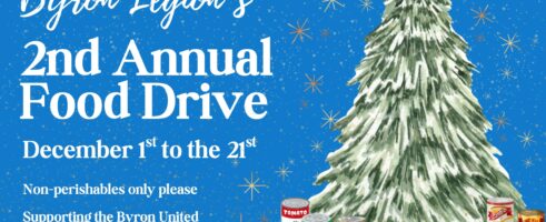 2nd Annual Food Drive: 1-21 December