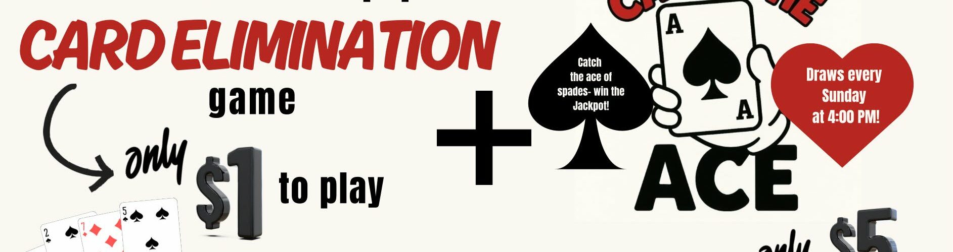 Buy your CATCH  THE ACE Tickets