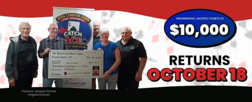 The next round of Catch the Ace starts 18 Oct 2026