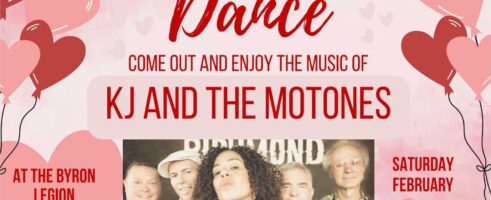 Valentine Dance – 7-11 PM Saturday 14 Feb 2026