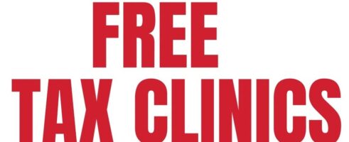 Free Tax Clinic March 18th & 25th, April 1st & 15th