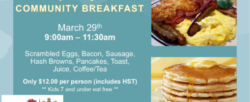 Community Breakfast – Sunday 29 Mar 2026, 9:00 – 11:30 AM