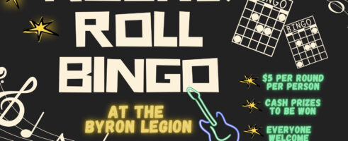 Rock & Roll Bingo – 7 PM 18 Apr 2026