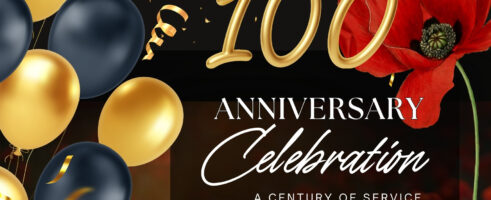 Help us celebrate the Royal Canadian Legion’s 100th Birthday – 17 July 2026
