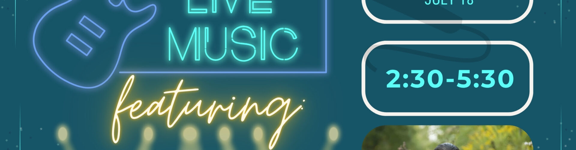 Meat Draw and Live Music – 18 July 2026 3:00 – 5:00 PM