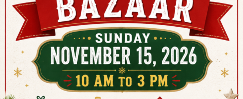Christmas Bazar – 15 Nov 2026, 10:00 AM – 3:00 PM
